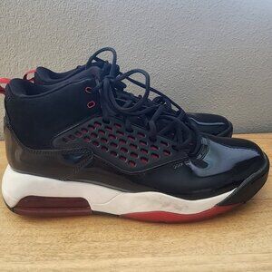 Air Jordan Maxin 200 Black Red Jumpman Basketball Sneakers CD6123 001 Mens 12